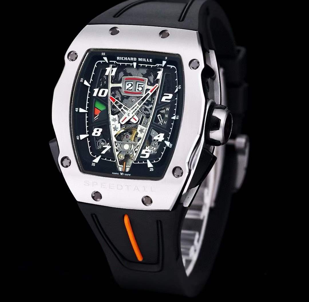 리차드밀 RM 40-01 멕라렌 워치 시계 실버컬러